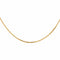 Collier Collier chaîne maille forçat en or rose 18 carats 58 Facettes 4824357CN