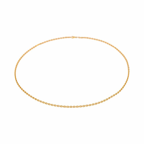 Collier Collier chaîne maille forçat en or rose 18 carats 58 Facettes 4824357CN