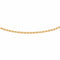 Collier Collier chaîne maille forçat en or rose 18 carats 58 Facettes 4824357CN