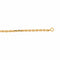 Collier Collier chaîne maille forçat en or rose 18 carats 58 Facettes 4824357CN