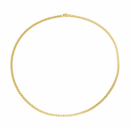 Collier Collier chaîne maille vénitienne en or jaune 18 carats 58 Facettes 4830438CN