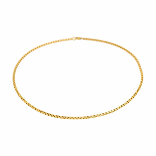 Collier Collier chaîne maille vénitienne en or jaune 18 carats 58 Facettes 4830438CN