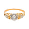 Bague 54 Bague solitaire rétro en or rose 18 carats, platine et diamant 58 Facettes 4830527CN