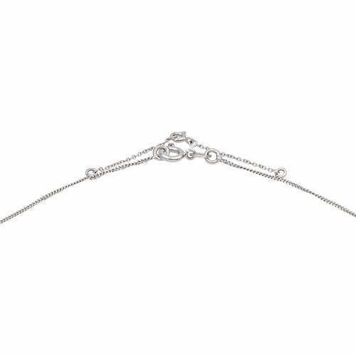 Collier Collier Solitaire Or blanc Diamant 58 Facettes 4836933CN