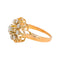Bague 62 Bague en or rose et or blanc 18 carats sertie de diamants 58 Facettes 4878418CN