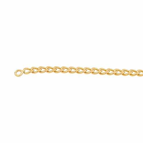 Collier Collier chaîne maille gourmette en or rose 18 carats 58 Facettes 4878939CN