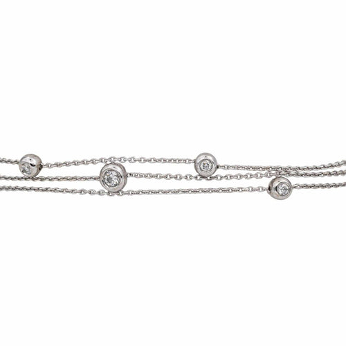 Bracelet Bracelet Or blanc Diamant 58 Facettes 4881680RV