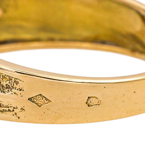 Bague 55 Bague solitaire en or jaune 18 carats avec diamant taille brillant 58 Facettes 4890728CN