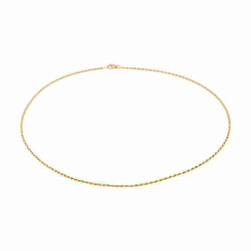 Collier Collier maille torsadée en or jaune 18 carats 58 Facettes 4890748CN