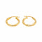 Boucles d'oreilles Créoles - Boucles d’oreilles en or jaune 18 carats 58 Facettes 4890807CN