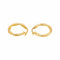 Boucles d'oreilles Créoles - Boucles d’oreilles en or jaune 18 carats 58 Facettes 4890807CN