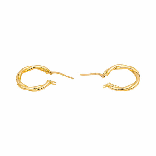Boucles d'oreilles Créoles - Boucles d’oreilles en or jaune 18 carats 58 Facettes 4890807CN