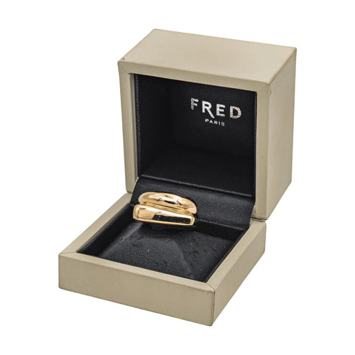 Bague 58 Fred Success - Bague moyen modèle en or jaune 18 carats 58 Facettes 4890811CN