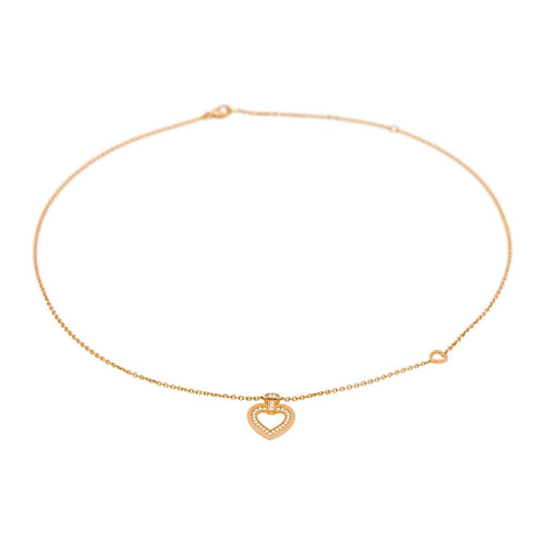 Collier Fred Pretty Woman - Collier Love en or rose et diamants 58 Facettes 4895830RV