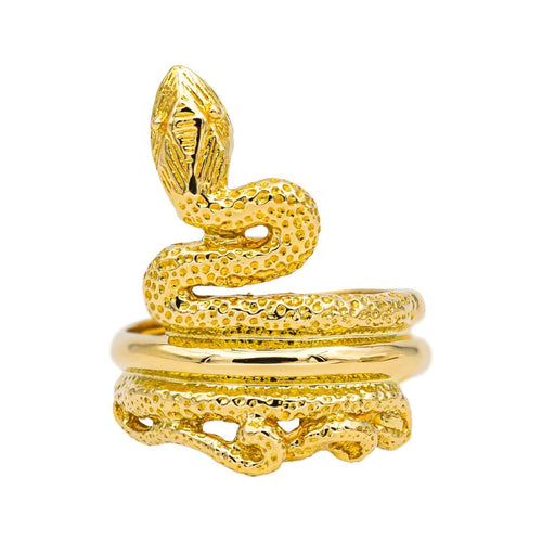 Bague 52 Zolotas Heritage - Bague en or jaune 18 carats 58 Facettes 4908647RV