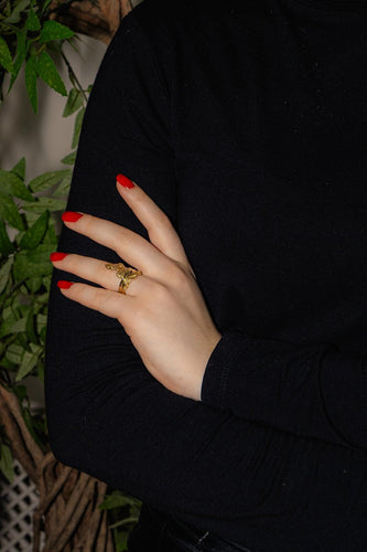 Bague 52 Zolotas Heritage - Bague en or jaune 18 carats 58 Facettes 4908647RV