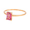 Bague 51 Ginette NY - Bague Mini Cocktail en or rose et topaze rose 58 Facettes 4915170RV