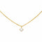 Collier Collier pendentif en or jaune 18 carats avec diamant 58 Facettes 4917523RV