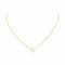 Collier Collier pendentif en or jaune 18 carats avec diamant 58 Facettes 4917523RV