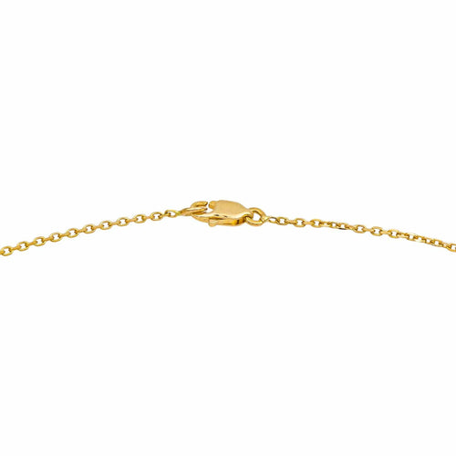 Collier Collier pendentif en or jaune 18 carats avec diamant 58 Facettes 4917523RV