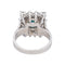 Bague 57 Bague Or blanc Saphir, Diamant 58 Facettes 4931995CN