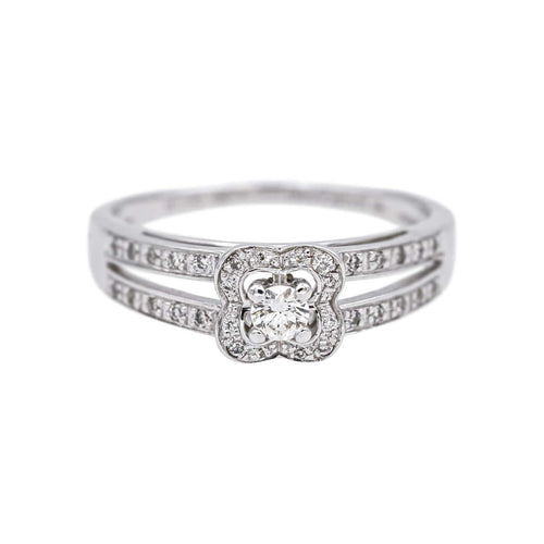 Bague 51 Mauboussin Chance of Love - Bague en or blanc 18 carats et diamants 58 Facettes 4932025CN