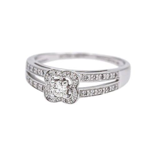 Bague 51 Mauboussin Chance of Love - Bague en or blanc 18 carats et diamants 58 Facettes 4932025CN