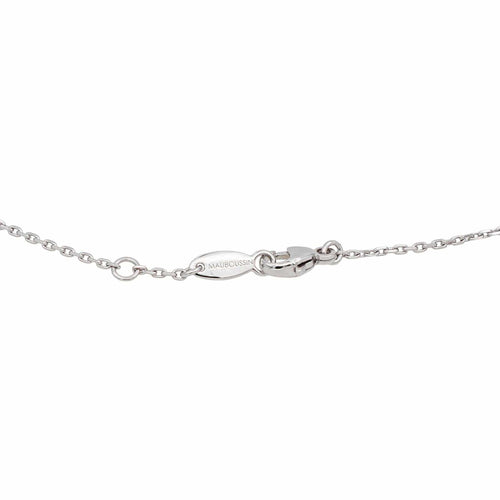 Collier Mauboussin French Valentine - Collier en or blanc et diamants 58 Facettes 4933562RV