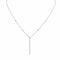 Collier Messika Collier Gatsby Or blanc Diamant 58 Facettes 4933850RV