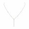 Collier Messika Collier Gatsby Or blanc Diamant 58 Facettes 4933850RV