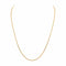 Collier Collier maille forçat en or rose 18 carats 58 Facettes 4935883RV