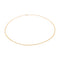 Collier Collier maille forçat en or rose 18 carats 58 Facettes 4935883RV
