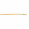 Collier Collier maille forçat en or rose 18 carats 58 Facettes 4935883RV