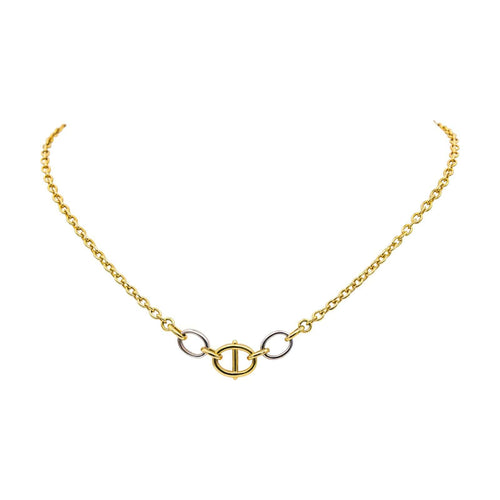 Collier Cartier Collier Etrier Or jaune, Or blanc 58 Facettes 4936102CN