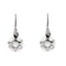 Boucles d'oreilles Chanel Camélia - Boucles d’oreilles dormeuses en or blanc, agates et diamants 58 Facettes 4944033RV