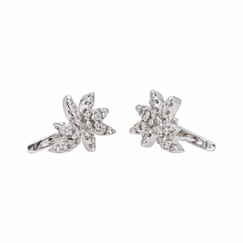 Boucles d'oreilles Boucles d'oreilles Or blanc Diamant 58 Facettes 4951643CN