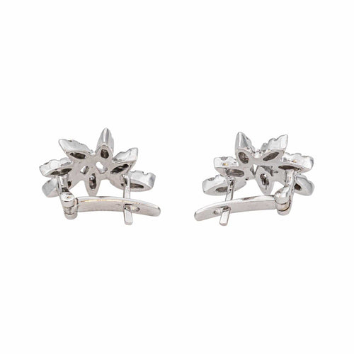 Boucles d'oreilles Boucles d'oreilles Or blanc Diamant 58 Facettes 4951643CN