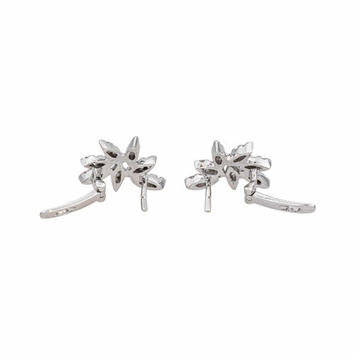 Boucles d'oreilles Boucles d'oreilles Or blanc Diamant 58 Facettes 4951643CN