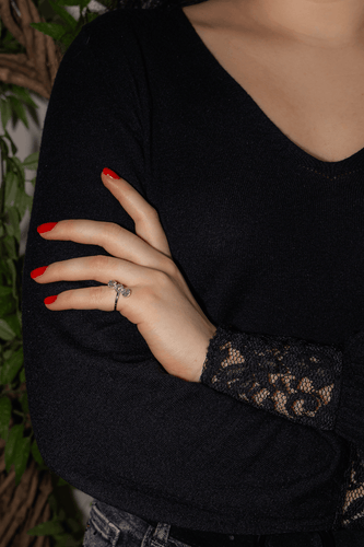 Bague 49 Bague trilogie en platine 950 sertie de 3 diamants 58 Facettes 4951650CN