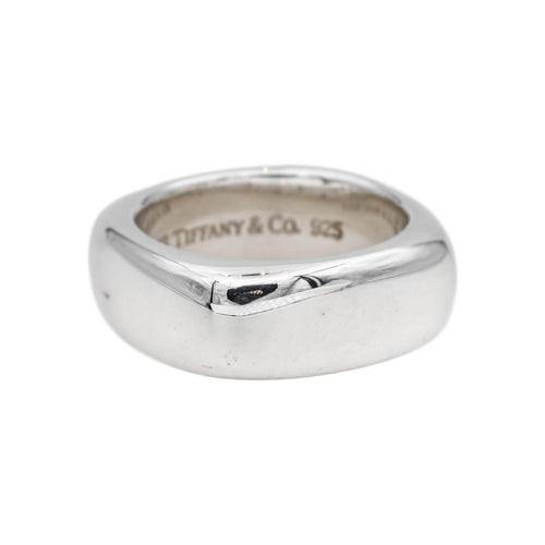 Bague 52 Tiffany & Co Bague Carrée Argent 58 Facettes 4951653CN