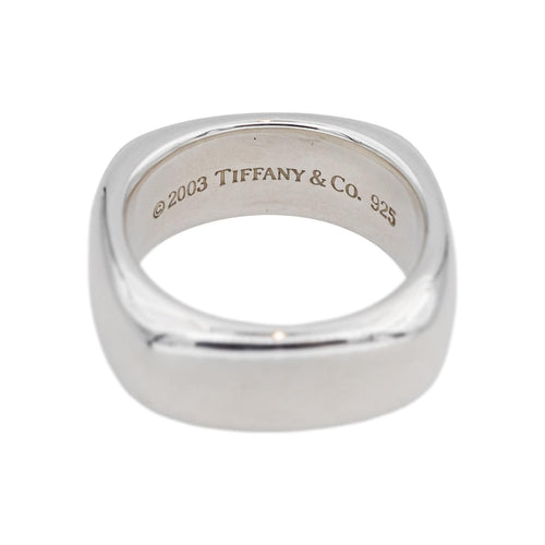 Bague 52 Tiffany & Co Bague Carrée Argent 58 Facettes 4951653CN