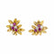 Boucles d'oreilles Boucles d'oreilles Or jaune Diamant, Rubis 58 Facettes 4973878CN