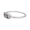 Bague 51 Messika Move Uno - Bague pavée en or blanc et diamants 58 Facettes 4993415CN