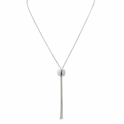Collier Piaget Possession - Collier négligé en or blanc et diamants 58 Facettes 4997352CN