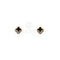 Boucles d'oreilles Boucles d’oreilles trèfle en or jaune 18k et onyx 58 Facettes MA09OG12AA3TK