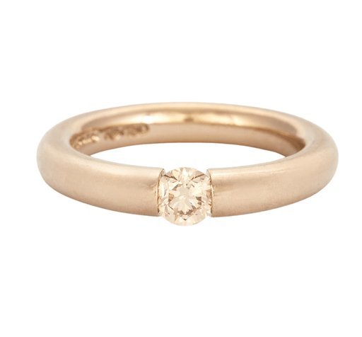 NIESSING Ring - Spann Ring - Diamond solitaire ring 58 Facettes DV0636-3