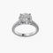 Bague 48 Bague Sur-Mesure Solitaire Pavé Diamant 3,00cts 58 Facettes