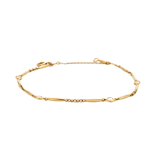 Règlement commande #8829 - CARTIER - Bracelet chaine or jaune et diamants 58 Facettes