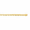 Collier Collier maille haricot en or jaune 18 carats 58 Facettes 5002421CN