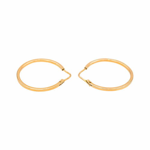 Boucles d'oreilles Boucles d'oreilles Créoles  Or rose 58 Facettes 5004157CN